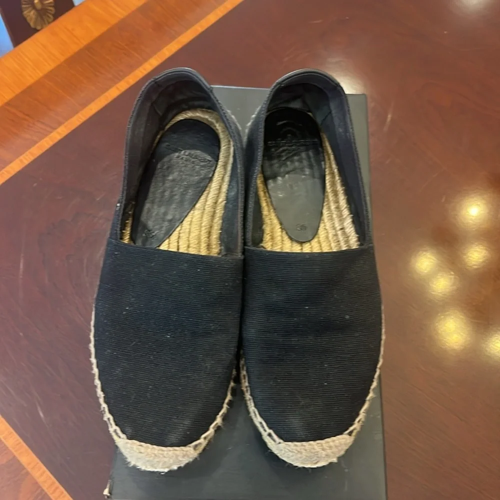 Saint Laurent Black Espadrilles